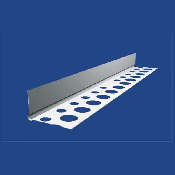 Alumínium élvédő félprofil - 3 fm/db