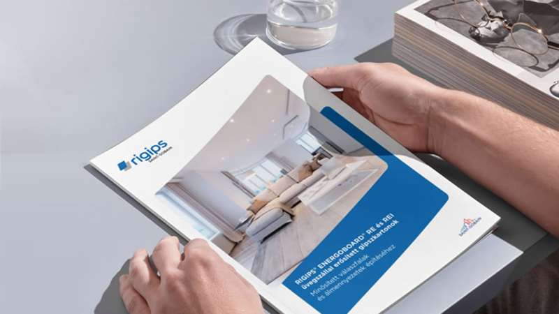 Megjelent a Rigips® ENERGOBOARD® RE és REI katalógus